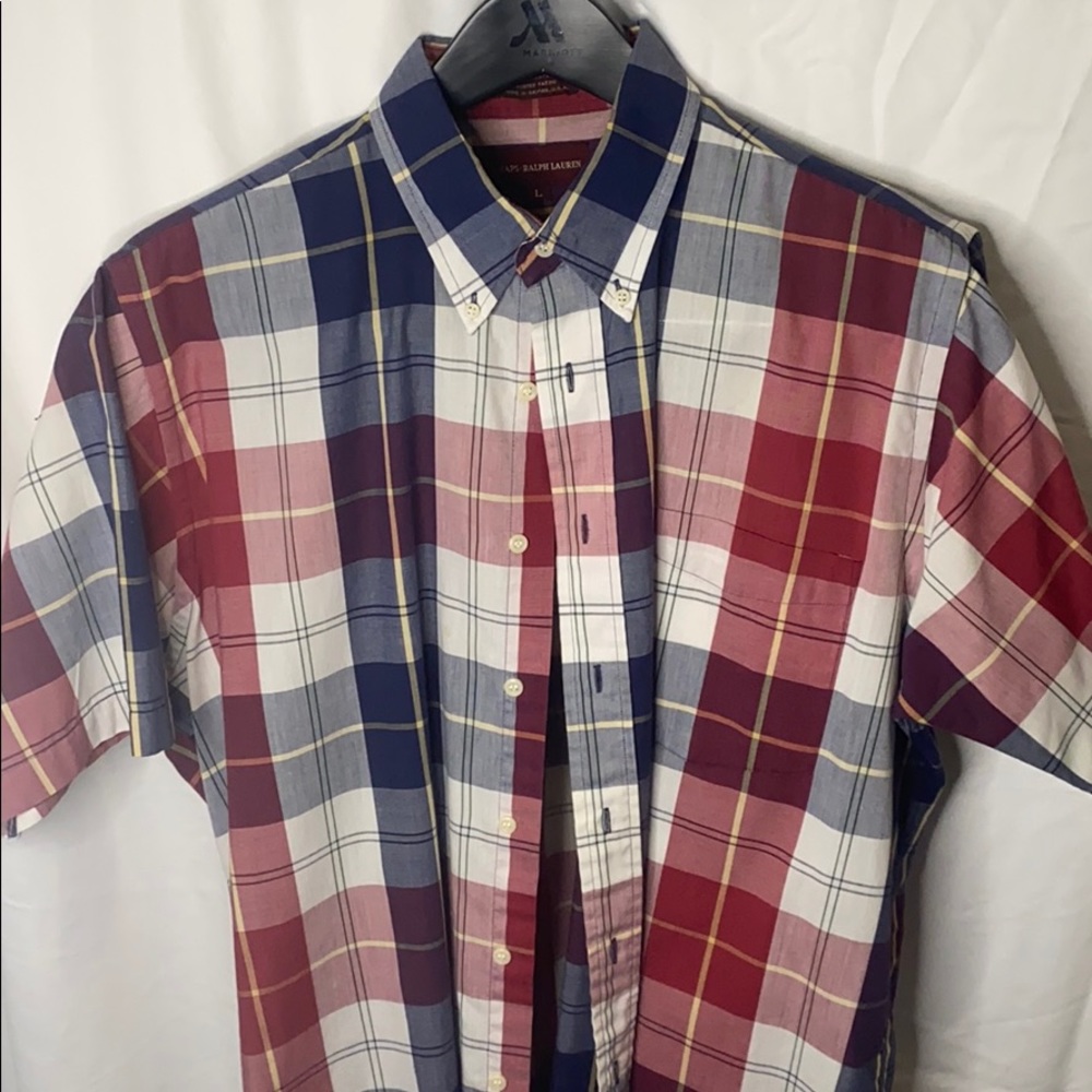 Men’s short sleeve Chaps Ralph Lauren button down